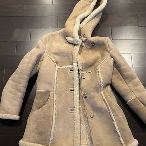 COPY - Vintage 1970’s Genuine Sheepskin Suede and Shearling coat- Small. Canadi…